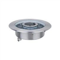 12w DMX 512 ko'milgan suv osti diodli reaktiv raqsli halqa suvli favvoralar