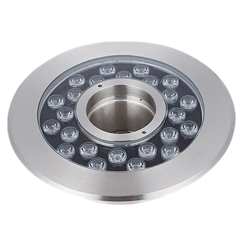 Dmx bilan moslashtirilgan suv favvorasi yoritilgan yorug'lik yoritgichi suv osti chiroqlari bilan ta'minlangan favvoralar